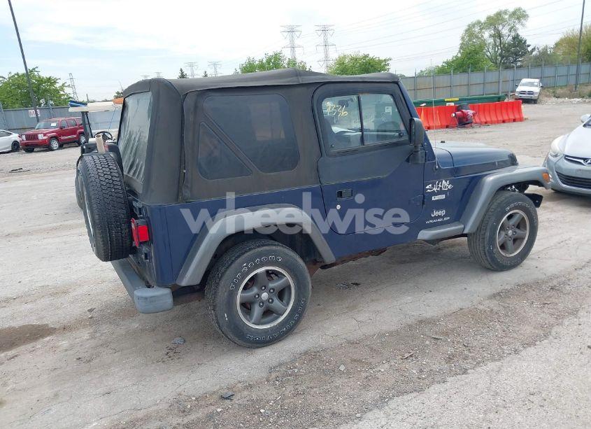 Photo 4 of 2004 Jeep Wrangler X (VIN 1J4FA39S64P726711)