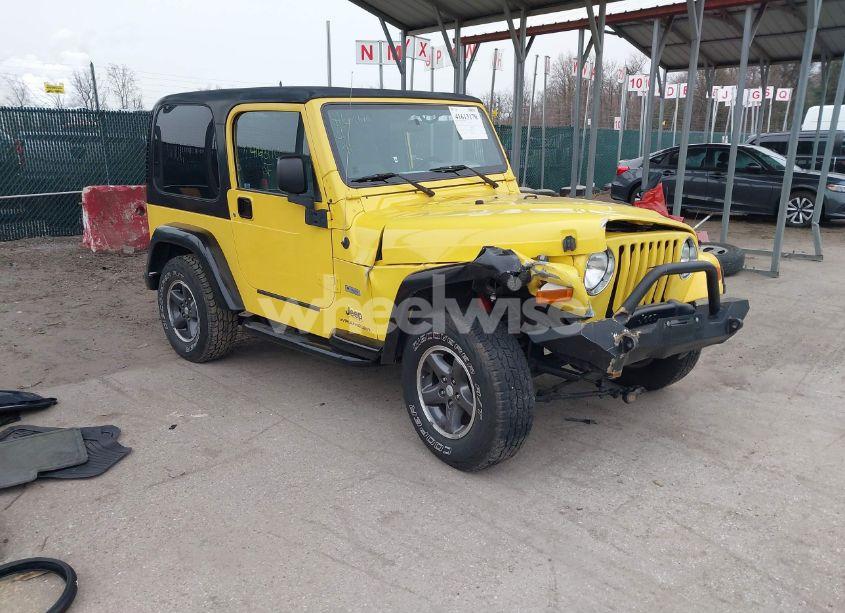 2004 Jeep Wrangler X (VIN 1J4FA39S74P726202) main photo