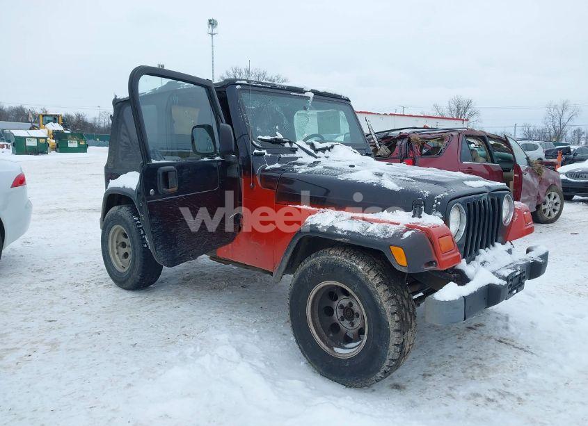 2004 Jeep Wrangler X (VIN 1J4FA39S74P784794) main photo