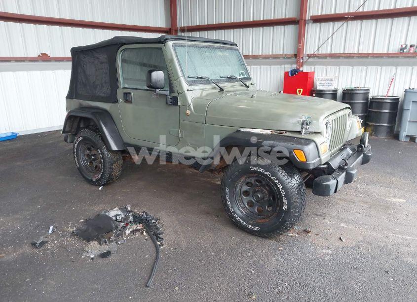 2005 Jeep Wrangler X (VIN 1J4FA39S75P310037) main photo