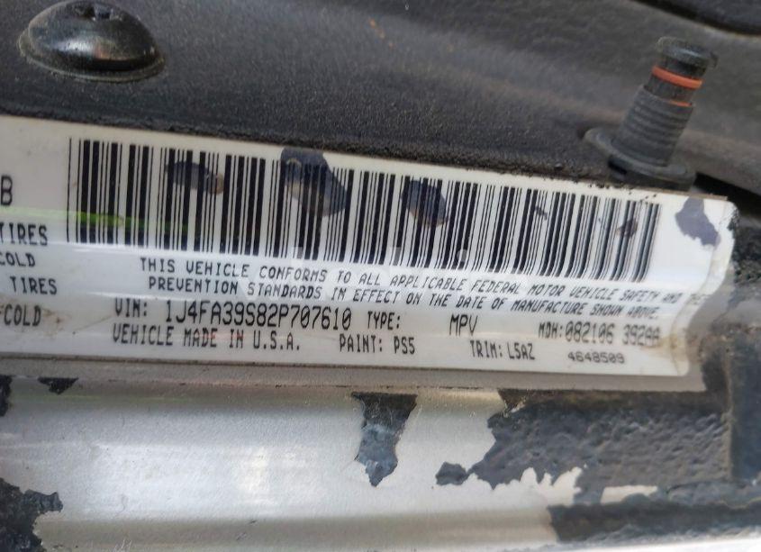 Photo 9 of 2002 Jeep Wrangler X (VIN 1J4FA39S82P707610)