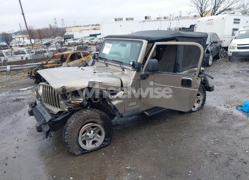 Photo 2 of 2004 Jeep Wrangler X (VIN 1J4FA39S84P712809)
