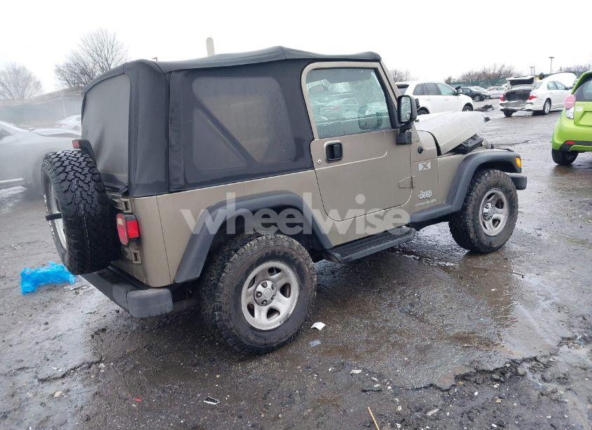 Photo 4 of 2004 Jeep Wrangler X (VIN 1J4FA39S84P712809)