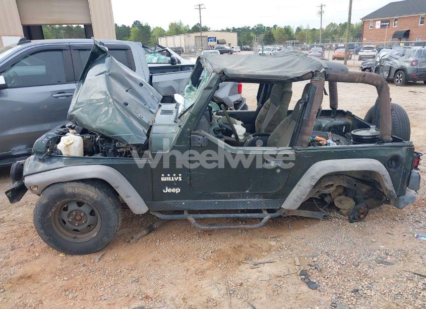 Photo 13 of 2004 Jeep Wrangler X (VIN 1J4FA39S84P714902)