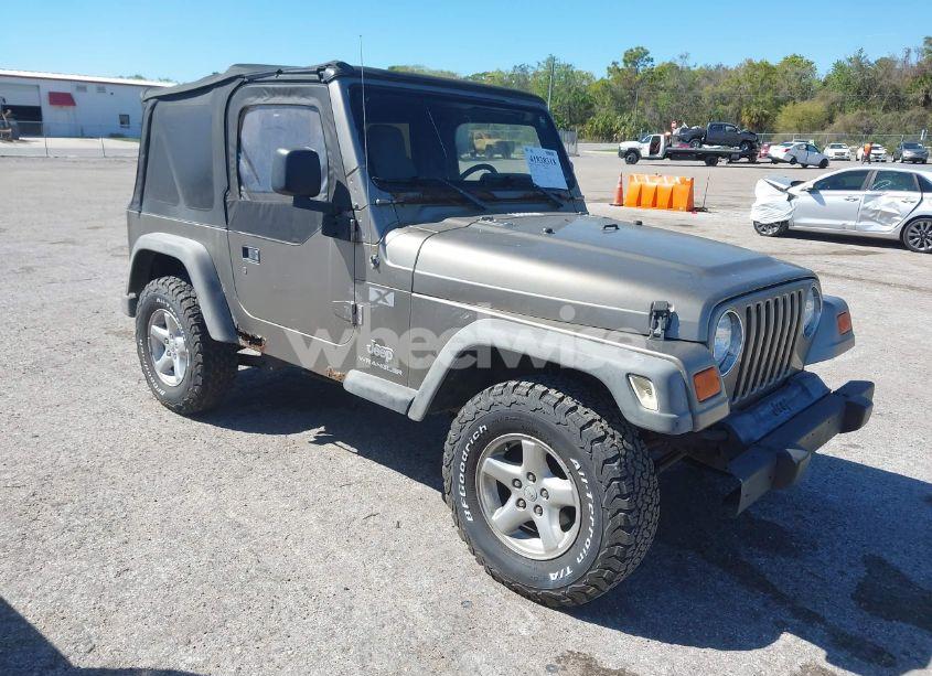 2004 Jeep Wrangler X (VIN 1J4FA39S84P737774) main photo