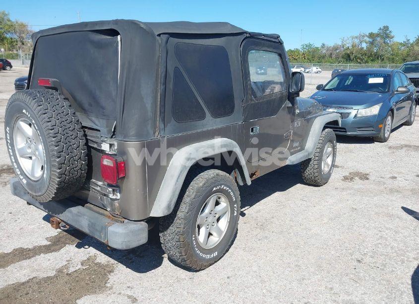 Photo 4 of 2004 Jeep Wrangler X (VIN 1J4FA39S84P737774)
