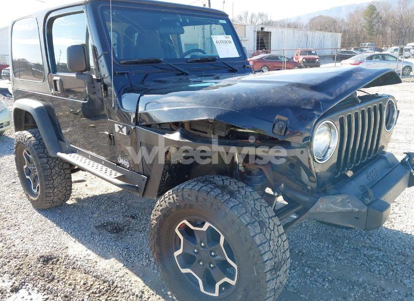 2004 Jeep Wrangler X (VIN 1J4FA39S84P785260) main photo