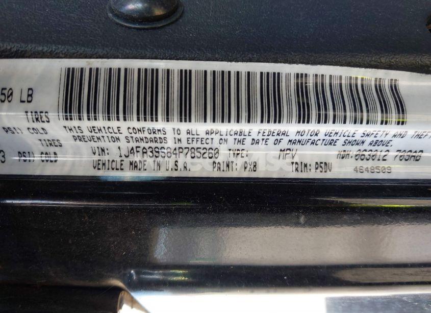 Photo 9 of 2004 Jeep Wrangler X (VIN 1J4FA39S84P785260)