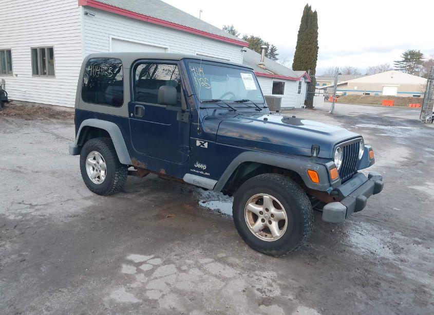 2004 Jeep Wrangler X (VIN 1J4FA39S84P786148) main photo