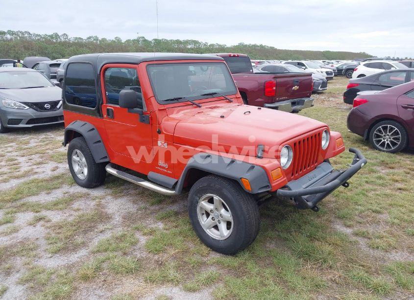 2005 Jeep Wrangler X (VIN 1J4FA39S85P312668) main photo