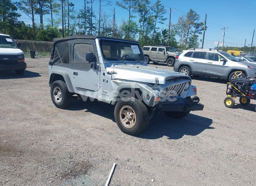 2006 Jeep Wrangler X (VIN 1J4FA39S86P743660) main photo