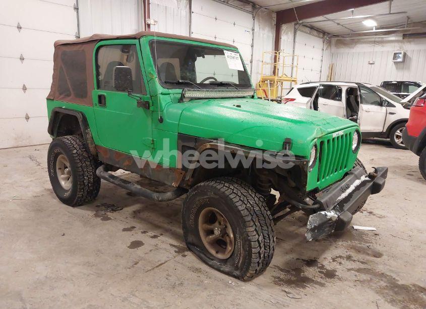 2002 Jeep Wrangler X (VIN 1J4FA39S92P772403) main photo