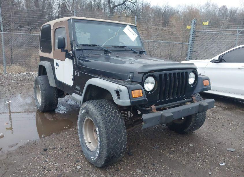 2004 Jeep Wrangler X (VIN 1J4FA39S94P716111) main photo