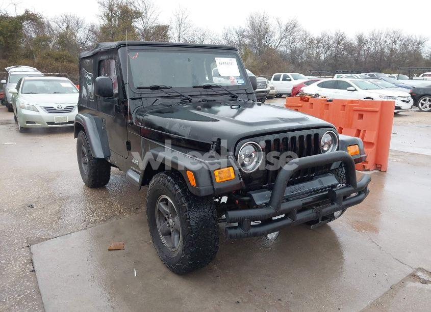 2004 Jeep Wrangler X (VIN 1J4FA39S94P725861) main photo