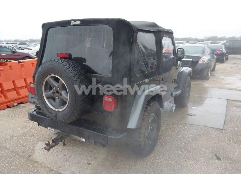 Photo 4 of 2004 Jeep Wrangler X (VIN 1J4FA39S94P725861)