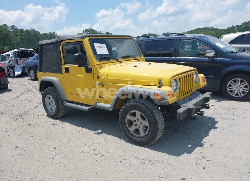 2006 Jeep Wrangler X (VIN 1J4FA39S96P702423) main photo