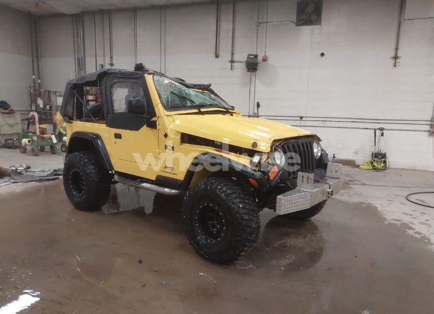 2006 Jeep Wrangler X (VIN 1J4FA39S96P743750) main photo