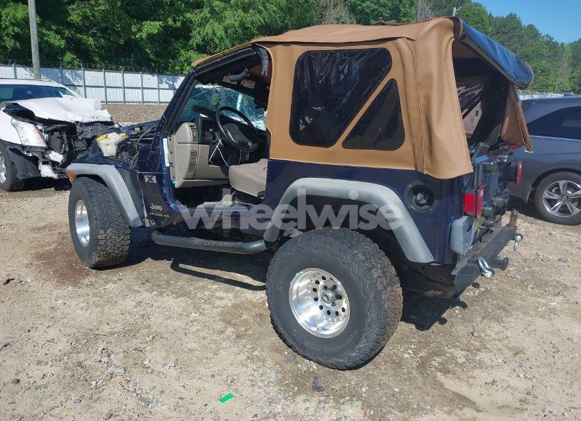 Photo 3 of 2003 Jeep Wrangler X (VIN 1J4FA39SX3P314337)