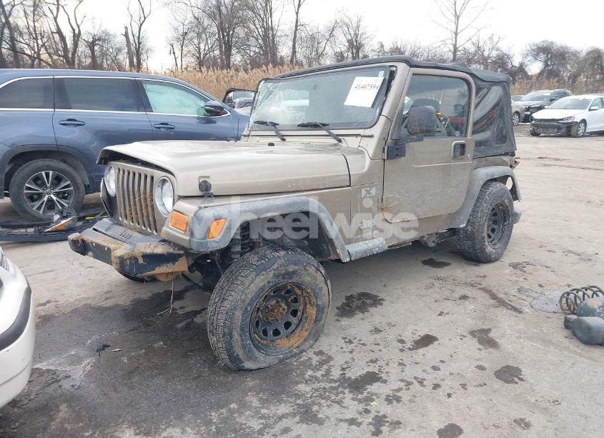 Photo 2 of 2003 Jeep Wrangler X (VIN 1J4FA39SX3P329386)