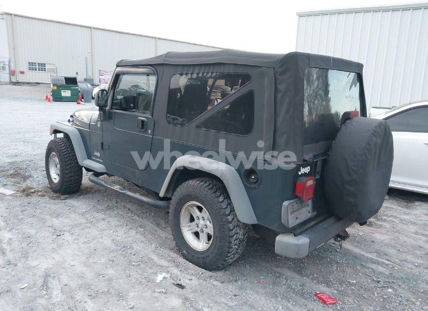 Photo 3 of 2005 Jeep Wrangler UNLIMITED (VIN 1J4FA44S75P348865)