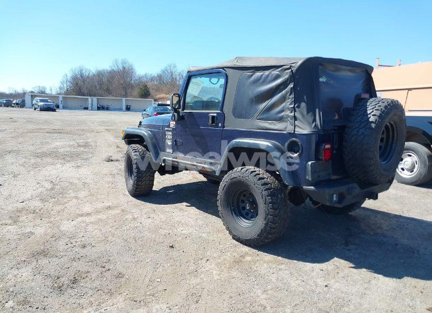 Photo 3 of 2003 Jeep Wrangler SPORT (VIN 1J4FA49S03P343285)