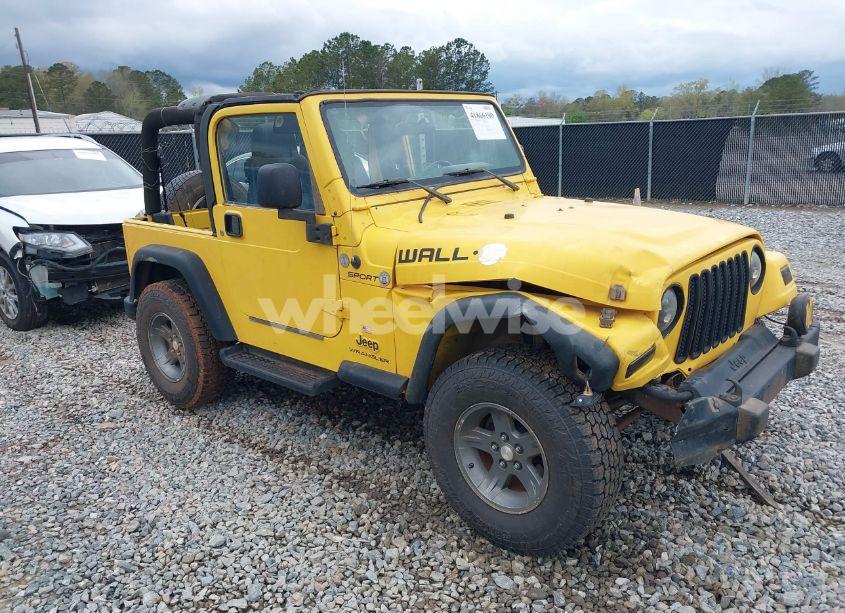 2006 Jeep Wrangler SPORT (VIN 1J4FA49S06P700436) main photo