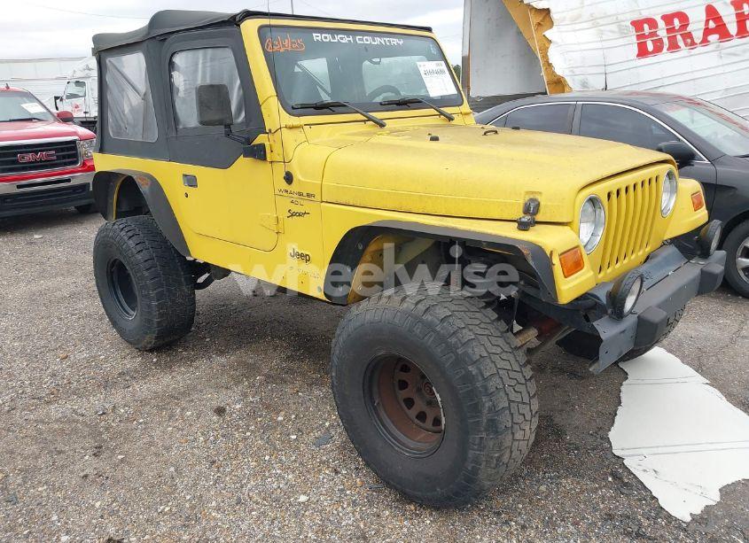2000 Jeep Wrangler SPORT (VIN 1J4FA49S0YP781831) main photo