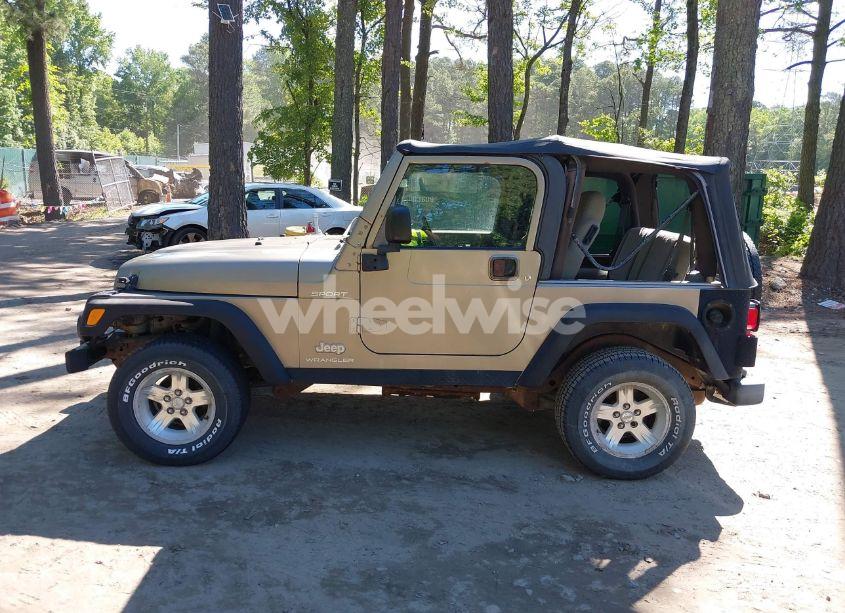 Photo 14 of 2003 Jeep Wrangler SPORT (VIN 1J4FA49S13P313180)