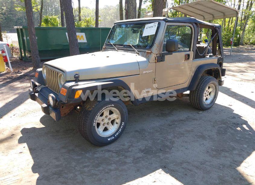 Photo 2 of 2003 Jeep Wrangler SPORT (VIN 1J4FA49S13P313180)