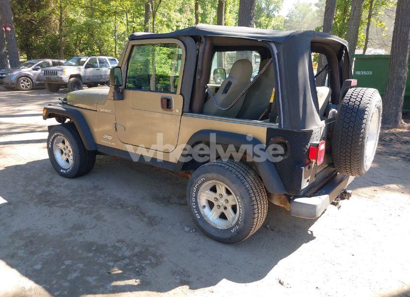 Photo 3 of 2003 Jeep Wrangler SPORT (VIN 1J4FA49S13P313180)