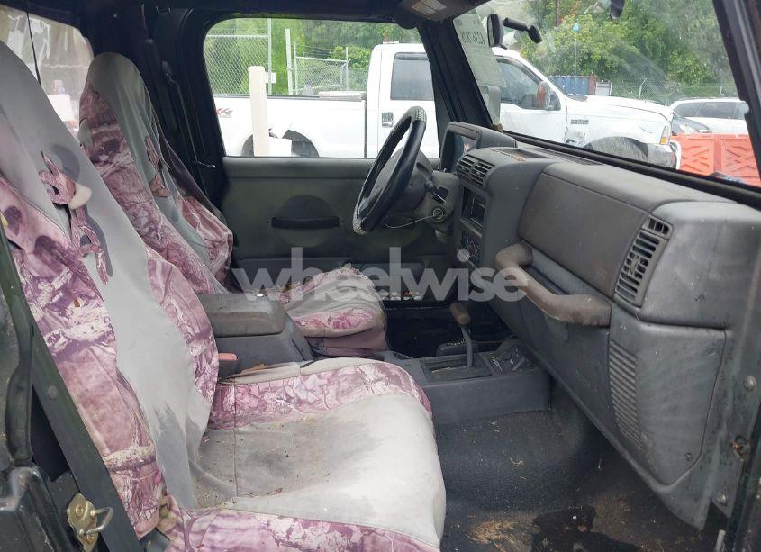 Photo 5 of 2000 Jeep Wrangler SPORT (VIN 1J4FA49S1YP700545)