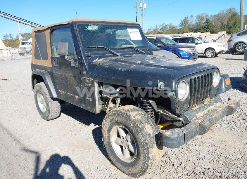 2000 Jeep Wrangler SPORT (VIN 1J4FA49S1YP703915) main photo