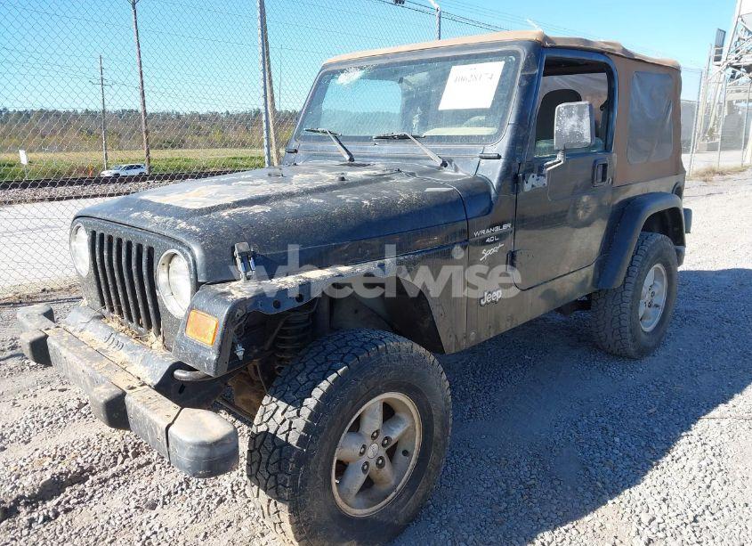 Photo 2 of 2000 Jeep Wrangler SPORT (VIN 1J4FA49S1YP703915)