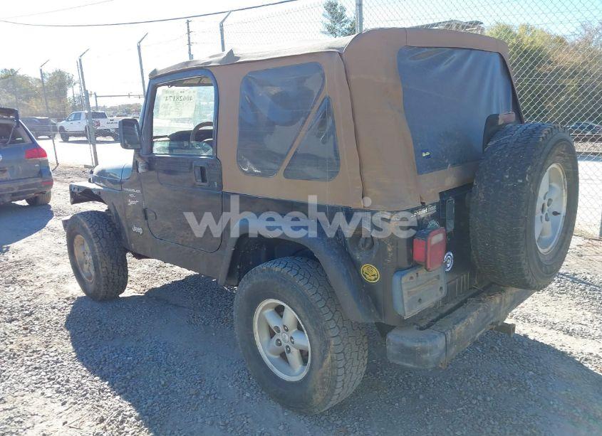 Photo 3 of 2000 Jeep Wrangler SPORT (VIN 1J4FA49S1YP703915)