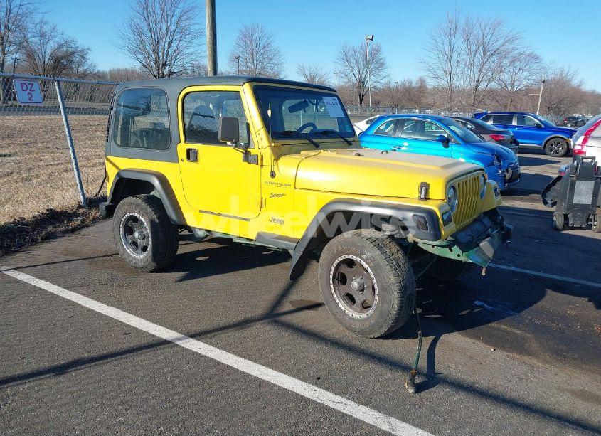 2000 Jeep Wrangler SPORT (VIN 1J4FA49S1YP752435) main photo