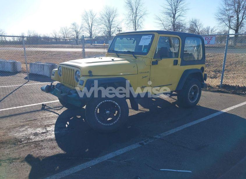 Photo 2 of 2000 Jeep Wrangler SPORT (VIN 1J4FA49S1YP752435)