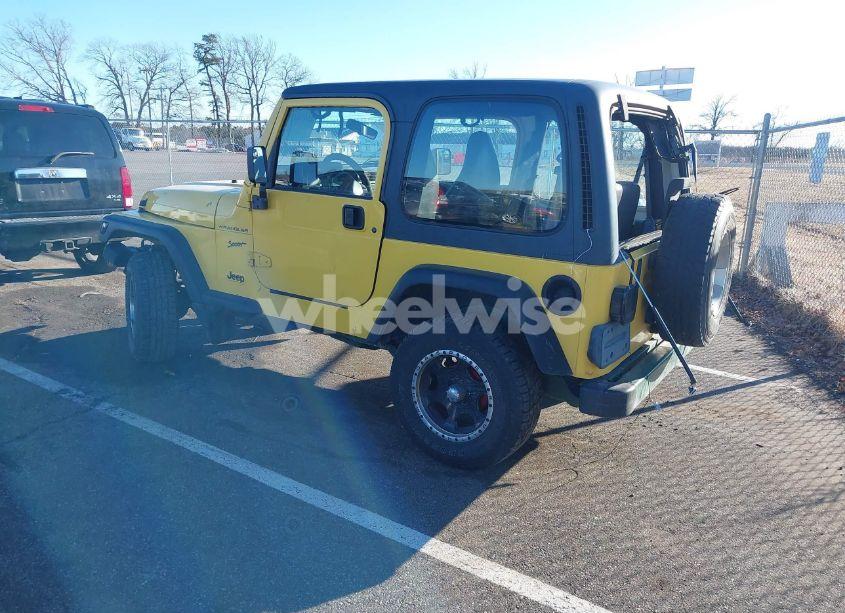 Photo 3 of 2000 Jeep Wrangler SPORT (VIN 1J4FA49S1YP752435)