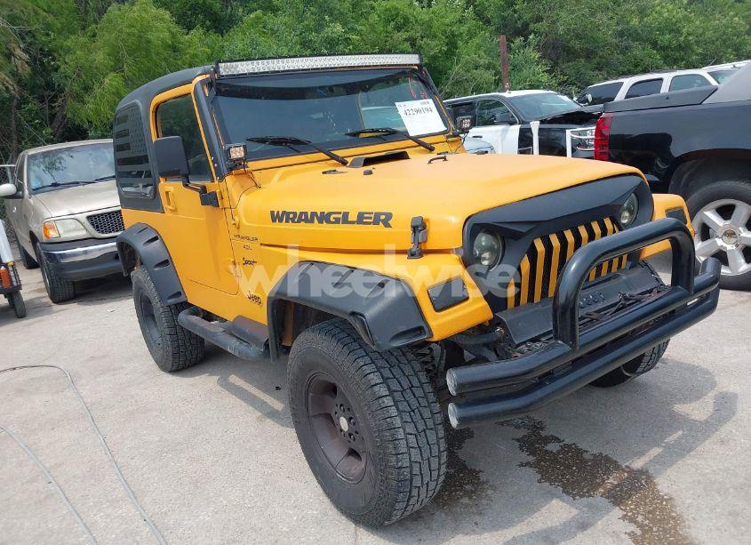 2001 Jeep Wrangler SPORT (VIN 1J4FA49S21P347965) main photo