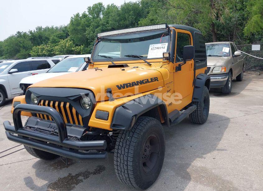 Photo 2 of 2001 Jeep Wrangler SPORT (VIN 1J4FA49S21P347965)