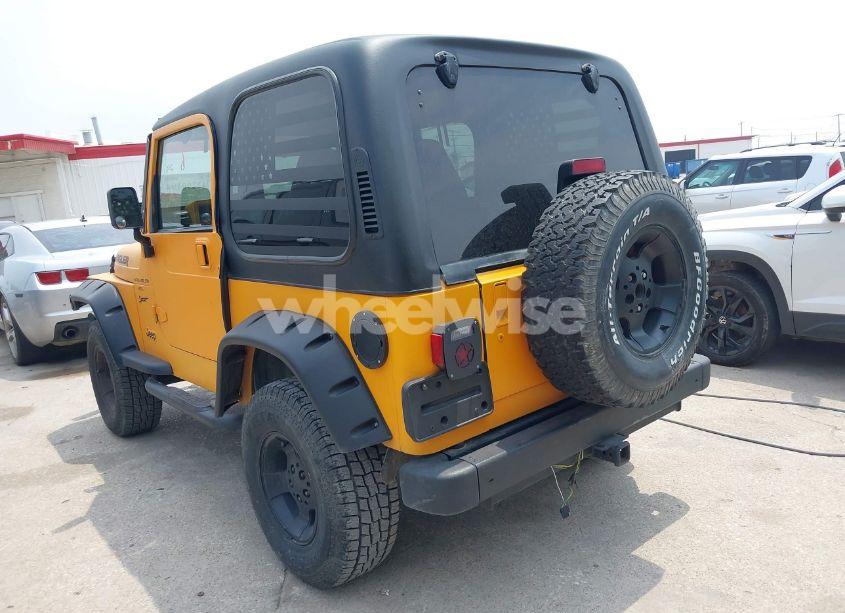 Photo 3 of 2001 Jeep Wrangler SPORT (VIN 1J4FA49S21P347965)