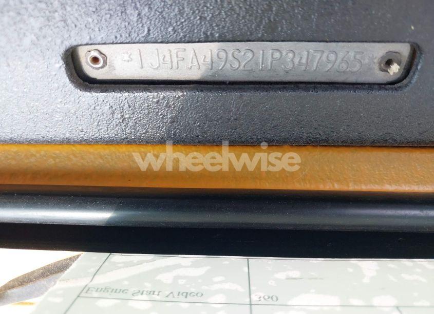 Photo 9 of 2001 Jeep Wrangler SPORT (VIN 1J4FA49S21P347965)