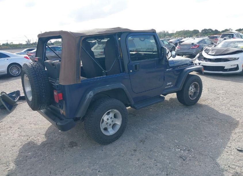 Photo 4 of 2003 Jeep Wrangler SPORT (VIN 1J4FA49S23P301037)