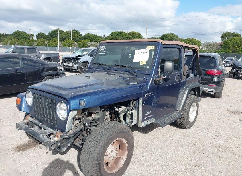 Photo 6 of 2003 Jeep Wrangler SPORT (VIN 1J4FA49S23P301037)