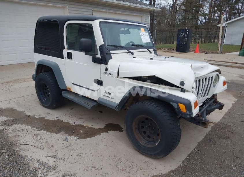 2005 Jeep Wrangler SPORT (VIN 1J4FA49S25P352170) main photo