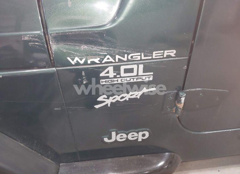 Photo 13 of 2000 Jeep Wrangler SPORT (VIN 1J4FA49S2YP712526)