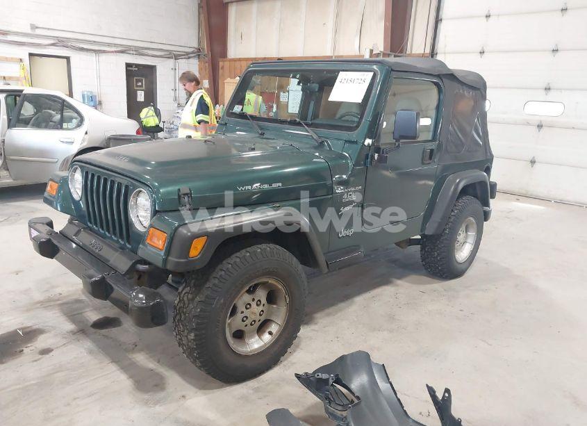 Photo 2 of 2000 Jeep Wrangler SPORT (VIN 1J4FA49S2YP712526)