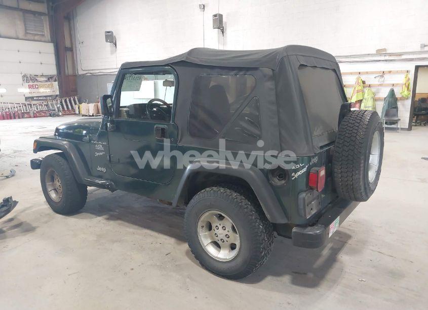 Photo 3 of 2000 Jeep Wrangler SPORT (VIN 1J4FA49S2YP712526)