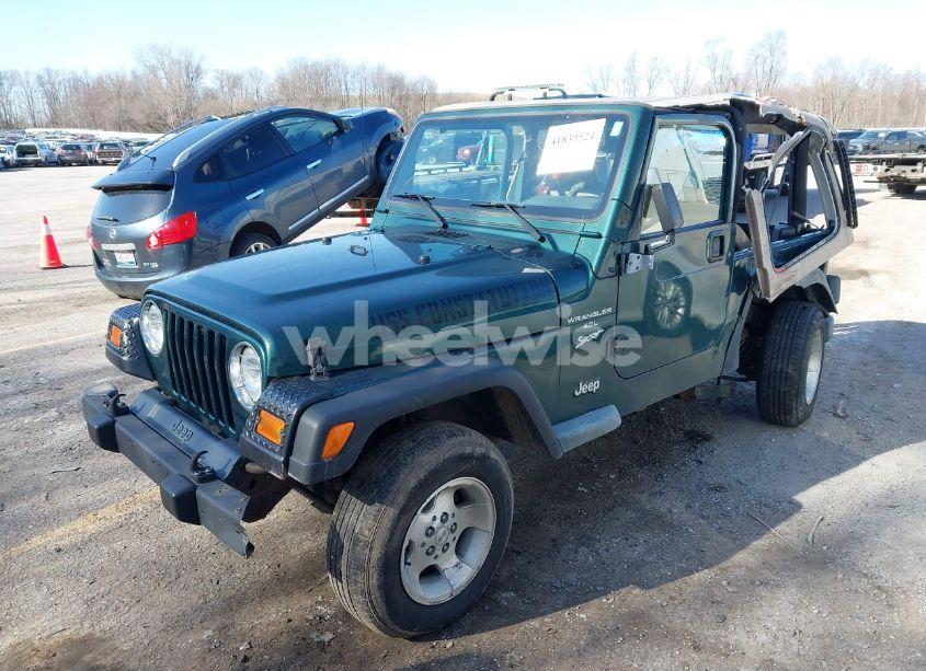Photo 2 of 2001 Jeep Wrangler SPORT (VIN 1J4FA49S31P317597)