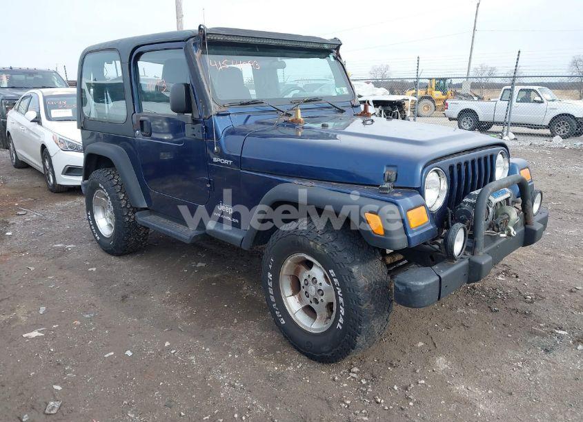 2003 Jeep Wrangler SPORT (VIN 1J4FA49S33P365524) main photo