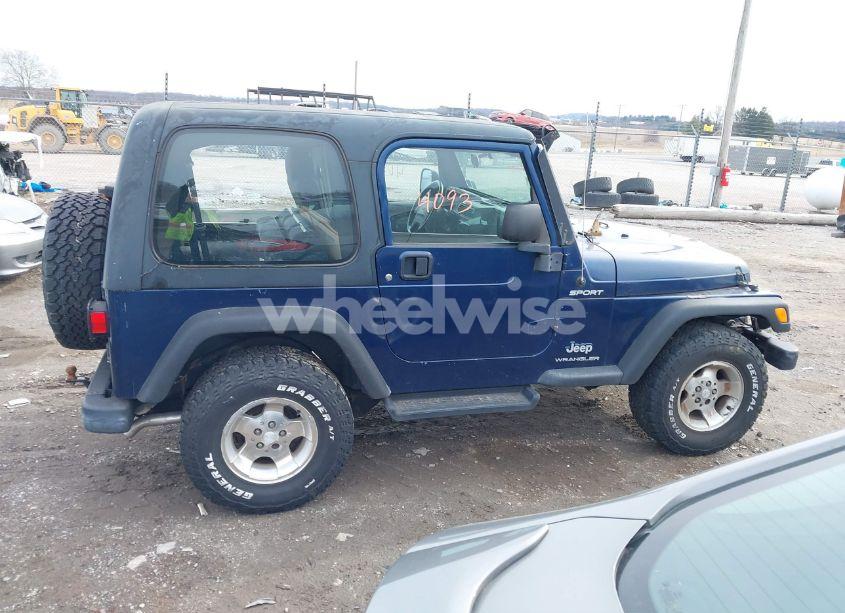 Photo 13 of 2003 Jeep Wrangler SPORT (VIN 1J4FA49S33P365524)